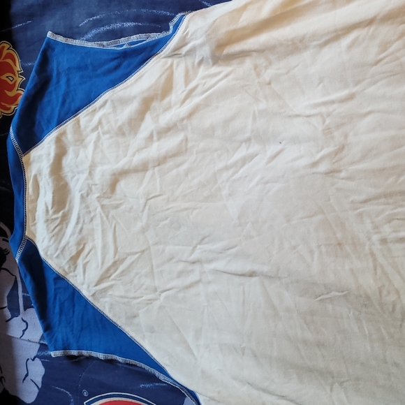 Urban Pipeline Blue and White Tanktop - Picture 3 of 3